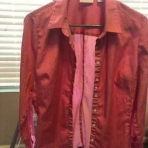 New York and Company Button Down Shirt Blouse